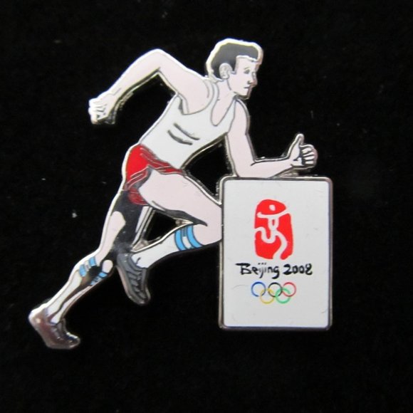 2008 Beijing Olympic Track & Field Pin Set in Box - Limited Ed. 02845/20000 - Picture 6 of 9